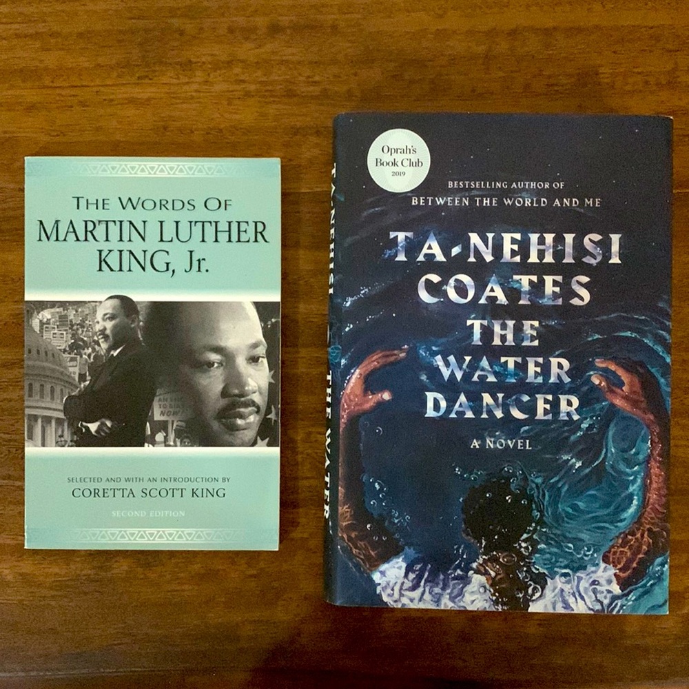 Two books for sale.